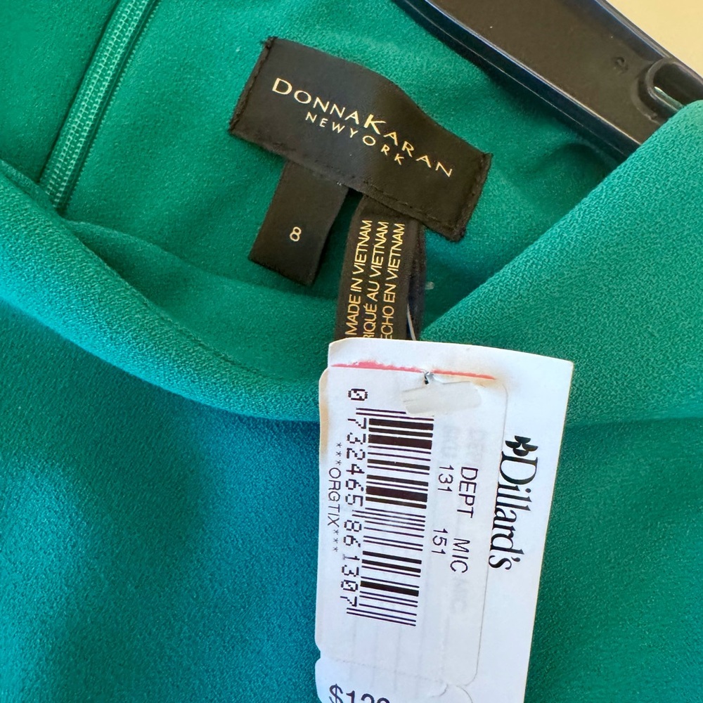 Donna Karan Teal Dress